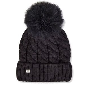 Navy Soia & Kyo Pom Pom Amalie Beanie